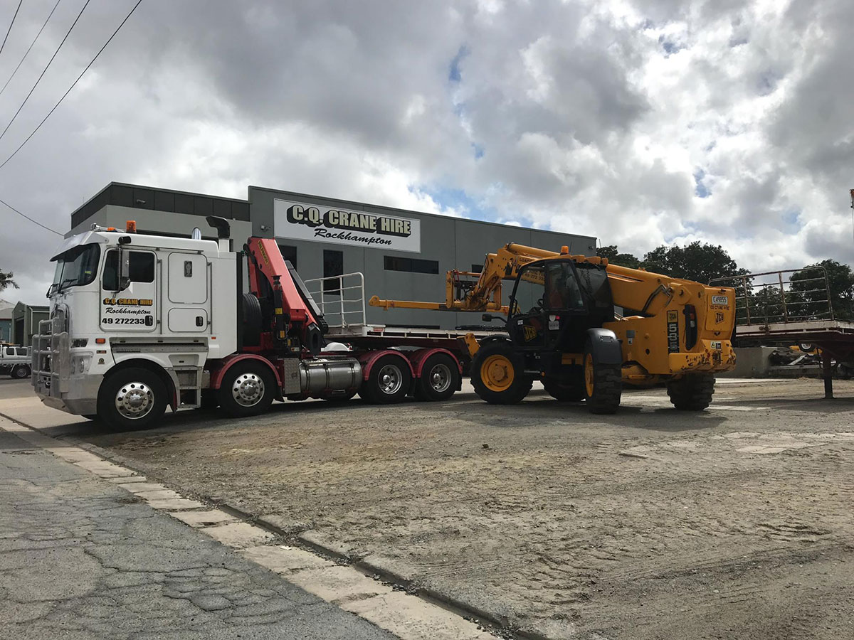 Telehandler Crane Hire CQ Crane Hire